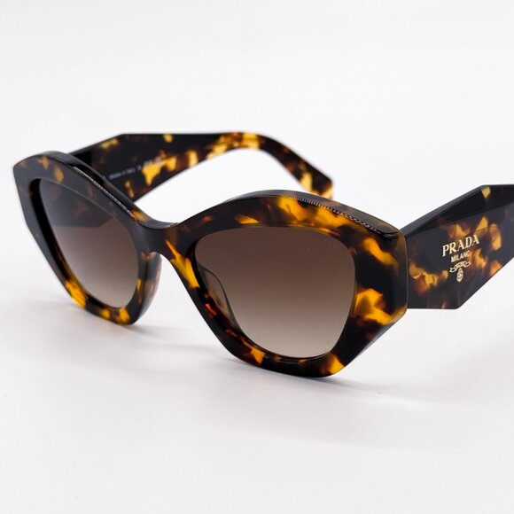NEW PRADA PR07YS VAU6S1 HONEY HAVANA WOMEN SUNGLASSES PRADA SPR 07Y - Picture 1 of 13